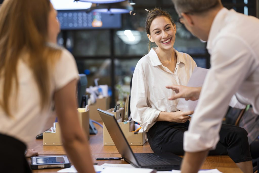 People in an Office